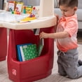 thumbnail image 3 of Step2 Deluxe Art Master Desk, Kids Activity Table & Chair, Arts & Crafts Desk, Made of Durable Plastic, For Toddlers 3+ Years Old, 3 of 7