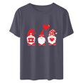 thumbnail image 4 of Meichang T-Shirts de la Saint-Valentin pour Femmes, T-Shirts Graphiques Amusants de la Saint-Valentin, Manches Courtes, Col Rond, T-Shirts de Fête en Liquidation, Cadeaux de la Saint-Valentin, 4 of 6