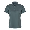 thumbnail image 1 of Paragon Womens Saratoga Performance Mini Mesh Polo, XS, Carbon, 1 of 1