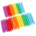 thumbnail image 4 of Pop Tubes, 30 Pcs 6 Colors Reduce Stress Pop Tube Toy  For Exercise, 4 of 8