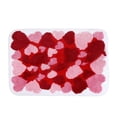 thumbnail image 2 of Wzzjkit Valentine's Day Door Mat - Super Absorbent Quick Dry Love Pattern Front Mats Bath Rug Rubber Backing Non Slip Washable Carpet - Valentine's Day Decorations Door Mat Outside Entrance (M), 2 of 6