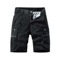 thumbnail image 2 of Styesk Shorts Homme Shorts Cargo Extensibles Décontractés à Cordon Classique Été avec Multi-Poches, 2 of 4