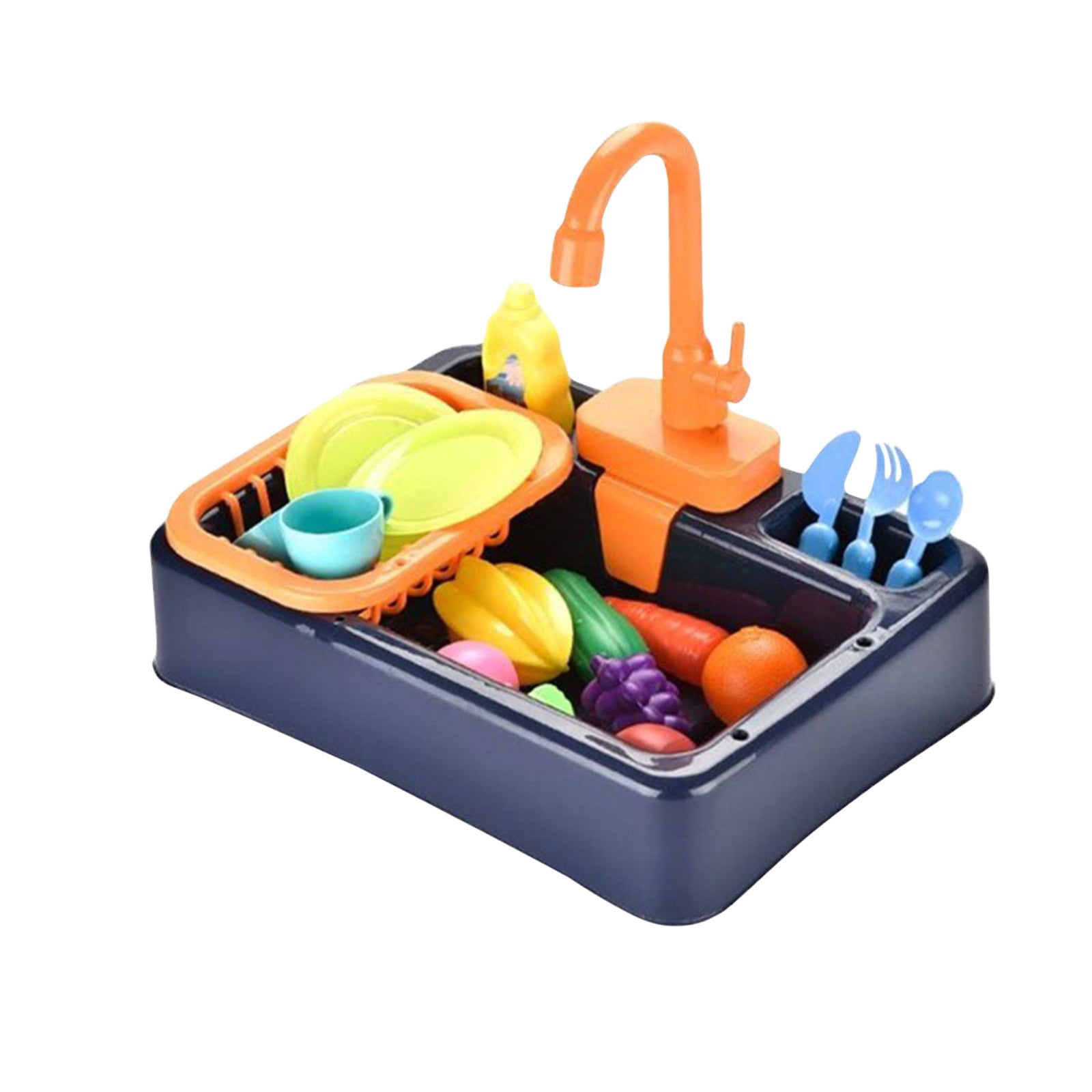 Jindong Analog Electric Dishwasher Sink Children's Role Playing Kitchen Set Toys