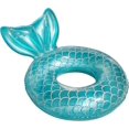 thumbnail image 1 of Mermaid Pool Float, Inflatable Mermaid Swimming Ring Floating Bed Float Pool, Mermaid Tail Tube Flashing Water Party Adult Summer Beach Pool Float_Perfect Gift, 1 of 5