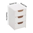 thumbnail image 3 of Rvkxad Plastic Drawer Storage Organizer, Stackable Sliding Drawers for Bedroom Kitchen Pantry, Small Parts Organizer, 3 of 6
