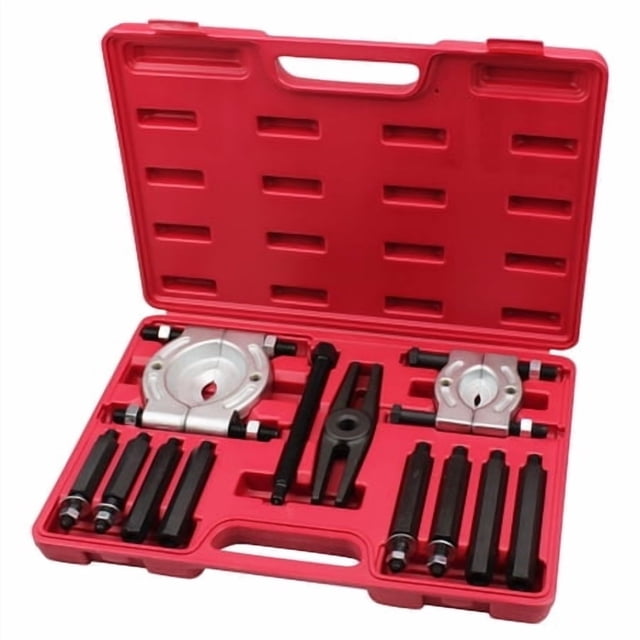 Kauplus Ensemble de Tireurs de Roulement Robustes, Kit de Tireurs de Séparateurs de Roulement de 2 Pouces et 3 Pouces, Capacité de 5 Tonnes, Tireur de Type Barre