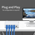 thumbnail image 1 of 2 Pcs 4 Ports 1 à 3 Ports Extendeur PoE Passif Cascadable IEEE802.3Af 100Mbs pour Transmission IP Répéteur Interrupteur NVR IP, 2 x Extendeur Réseau, Blanc, 1 of 8