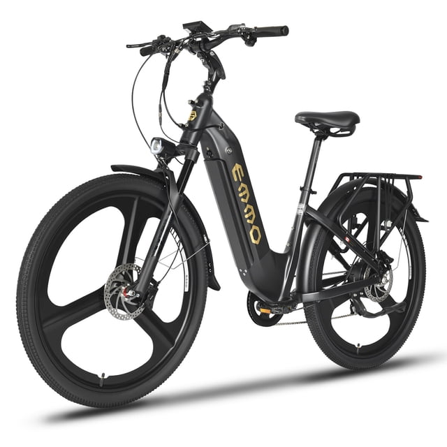 EMMO Pulse Pro Ebike 29in Torque Sensor for Adults 750W 48V/15.6Ah - Low Step - 95km Range - Midnight Black
