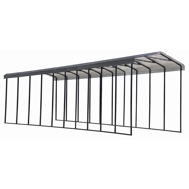 Abri d’auto Arrow, 14x47x14, charbon