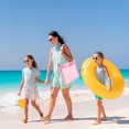 thumbnail image 4 of Dvkptbk Nylon Square Beach Bag Small Square Bag with Buckle Beach Bag Children's Beach Toy Storage Bag Play Sand Tools Beach Bag Large Capacity Outdoor Bag Swimming, 4 of 6