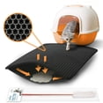 thumbnail image 3 of Dual Layer Waterproof Honeycomb Non-Slip Cat Litter Mat Floor Pad Pet Supply, 3 of 8