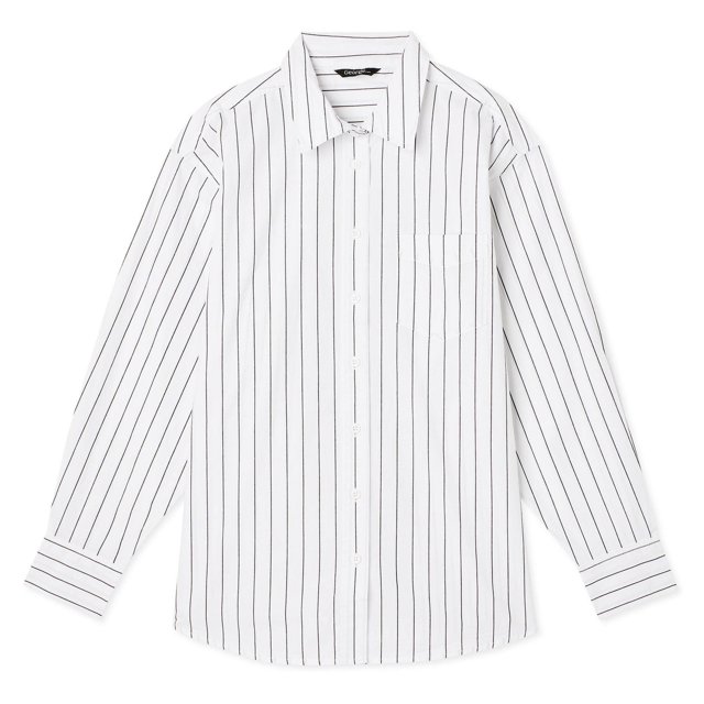 Chemise en popeline surdimensionnée George pour femmes
