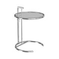 thumbnail image 4 of Rongfmy Lifting Sofa Side Table Couch Side Tables Side Table Thicken Metal Coffee Table Clear, 4 of 8
