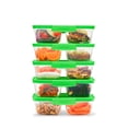 thumbnail image 2 of Sistema Nest It Meal Prep Containers, 870 mL, Green (Colour May Vary), 5 Pack, 2 of 3