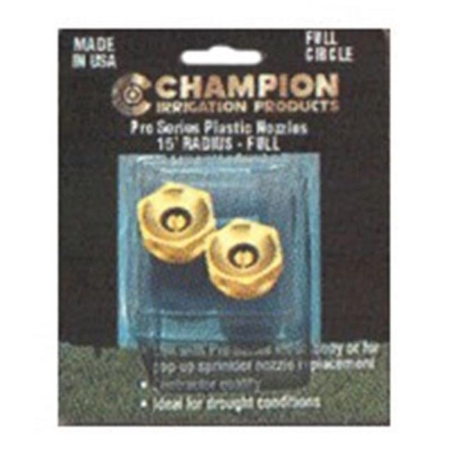 Champion Buse en Laiton Quarter Circle pour Irrigation, Lot de 2
