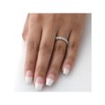 thumbnail image 2 of 2.70 ct Lab Grown Diamond Eternity Womens Wedding Ring 14k White Gold Size 7, 2 of 2