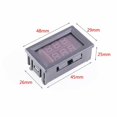thumbnail image 2 of Dual Display Digital Thermometer Celsius Temperature Sensor with Probe, 2 of 10