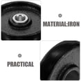 thumbnail image 4 of QJUHUNG 2pcs Jack Wheel Replacement Jack Wheels Horizontal Trolley Floor Jacks Wheels for Offering Superior Durability and Smooth Mobility (Fit for 2 Ton Jack  Jack Is not Included), 4 of 6