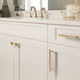 thumbnail image 3 of & Glass Rack Hardware Knurled 5 Inch Hole Centers Cabinet Pulls for Kitchen Drawers Black and Champagne Bronze Cabinet Handles, 3 of 5