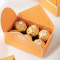 thumbnail image 4 of 50 Pieces Envelope Candy Box European Style Snacks Wedding Pieces Mini Envelope Shape Birthday Anniversary Folding Pouch Party Favors Case Red, 4 of 9