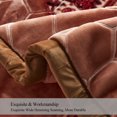 thumbnail image 4 of Thick Warm Winter Fleece Blanket For King Bed 2 Ply Reversible Soft Raschel Blanket,85"x93",10lb, 4 of 8