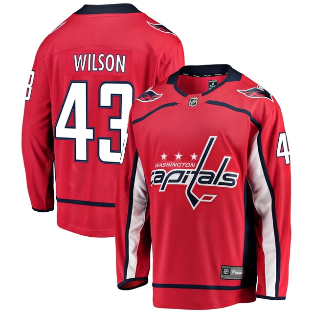 Tom Wilson Washington Capitals NHL Fanatics Breakaway Home Jersey, XX-Large