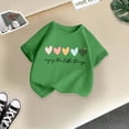 thumbnail image 3 of Grande Fille T-Shirt Jeunesse Filles Vêtements de Tennis Filles Mignon Imprimé Graphique Col Rond Manches Courtes Tee Été Décontracté T-Shirt Vêtements Filles (Gn1, 3-4 Ans), 3 of 4
