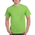 thumbnail image 1 of Gildan Mens Ultra Cotton T-Shirt, S, Lime, 1 of 2