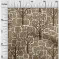 thumbnail image 2 of oneOone Velvet Brown Fabric Dot Sewing Craft Projects Fabric Prints By Yard 58 Inch Wide, 2 of 4
