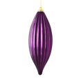 thumbnail image 1 of Vickerman M183234S 8 in. Lilac Shiny Line Finial Ornament  4 per Bag, 1 of 1