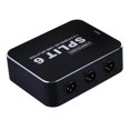thumbnail image 1 of Baohd XLR Splitter 6 Niveau Signal Splitter Audio Haut-Parleur Studio Équipement Noir, 1 of 7