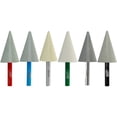 thumbnail image 4 of 6Mm Shank Resin Diamond Conical Burr Grinding Head For Stone Carving Rotary, 4 of 8