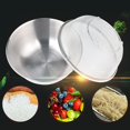 thumbnail image 1 of MesaSe Stainless Steel Drain Mesh Basket Strainer Bowl Fruit Rice Sieve Colander Sifter, 1 of 10