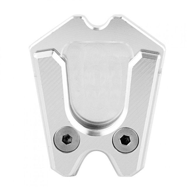 AMONIDA Motorcycle Casing CNC Aluminum Side Stand Extension Pad Plate Fit For Piaggio GTS 300ie Sprint LX Motorcycle Parts