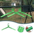 thumbnail image 1 of Portable Aluminum Alloy Folding Clothes Rack for Camping, Lightweight Travel Drying Rack Windproof Grooves, Rustproof Foldable Hanger for Business Trip Outdoor, 1 of 8