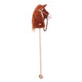 thumbnail image 3 of Jouet Bâton Tête de Cheval pour Enfants, Expression Mignonne, Peluche Douce, Bâton Cheval en Peluche avec Roues Coulissantes, 3 of 8
