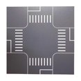 thumbnail image 1 of Siruishop 1/64 Scale Road Model Miniature for Model Vehicles Decor Landscaping Scenery Style B, 1 of 8