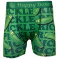 thumbnail image 1 of Rick and Morty Pickle Rick Happy Boxer Briefs Underwear-XLarge (40-42), 1 of 3