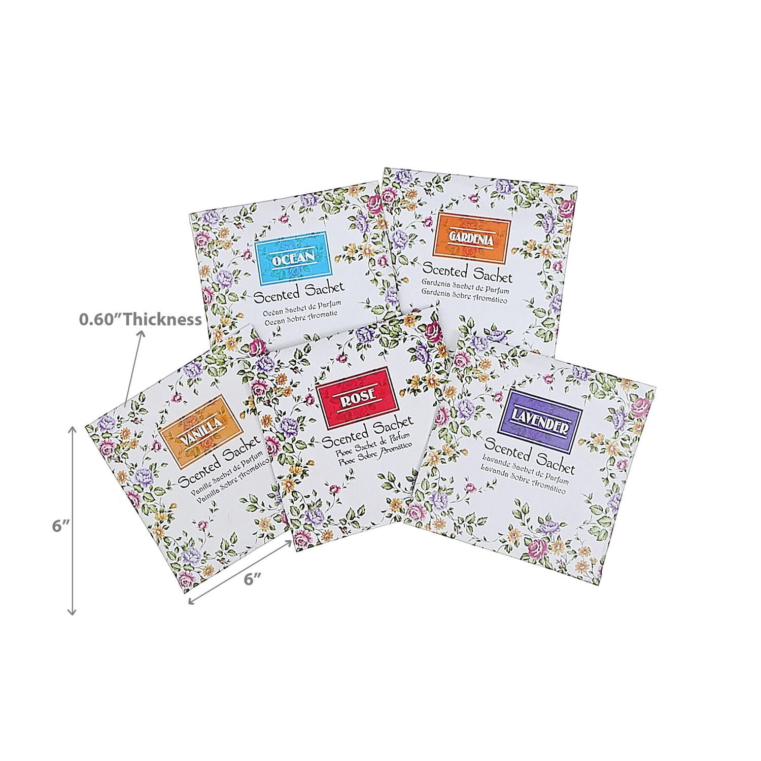 Arôme Floral Sachet - Ensemble De 12