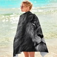 thumbnail image 4 of XZNGL Sand Towel Beach Towel Microfiber Beach Towel Super Lightweight Colorful Bath Towel Sandproof Beach Blanket Multi-Purpose Towel for Travel Swimming Pool 30X60 Inch, 4 of 4