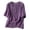 Purple, variant on lcziwo Linen Tops for Women,Women's 3/4 Sleeve Linen Shirts Lace Embroidery Gauze Tunic Blouse Summer Lightweight Loose Hem Chiffon Top Purple,M