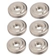 thumbnail image 3 of Knurled Head Nut, Nickel Plated Knurled Nut Carbon Steel  Stable 10Pcs  For Machine, 3 of 8