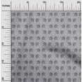 thumbnail image 1 of oneOone Silk Tabby Fabric Leaves & Floral Block Print Fabric BTY 42 Inch Wide, 1 of 4