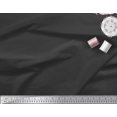 thumbnail image 2 of Soimoi Black polyester Crepe Fabric Solid Sewing Fabric Yard 52 Inch Wide, 2 of 5