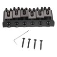 thumbnail image 2 of 6 String Guitar Bridge Replacement Zinc Alloy Fixed Bridge Electric Guitar Saddle Bridge Electric Guitar Accessory, 2 of 8