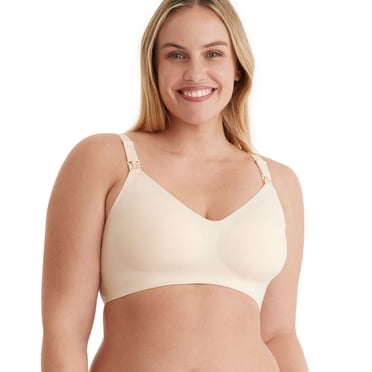 Momcozy Seamless Nursing Bra for Women (Choose Your Color & Size) Breastfeeding Maternity Bra Wireless Comfort Smooth
