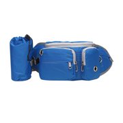 Dog Treat Training Pouch, Large Space Dog Treat Pouch Headphone Hole Multifunctional Soft Lining Comfortable  For Shopping For Sports Yellow,Orange,Blue