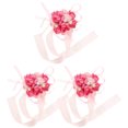 thumbnail image 1 of 3 Pcs Bracelets de Poignet Rustiques Vintage pour Mariage Bal Fête, 1 of 9