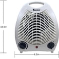 thumbnail image 4 of Tooltech® 750-1500-Watt Compact Fan Heater with Adjustable Thermostat, 4 of 5