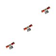 thumbnail image 3 of Smilepp Aluminum Alloy Front Rear Servo Link For 1/18 Hobbico Dromida RC Car S Performance With Premium Aluminum Alloy Front red 3Set, 3 of 6